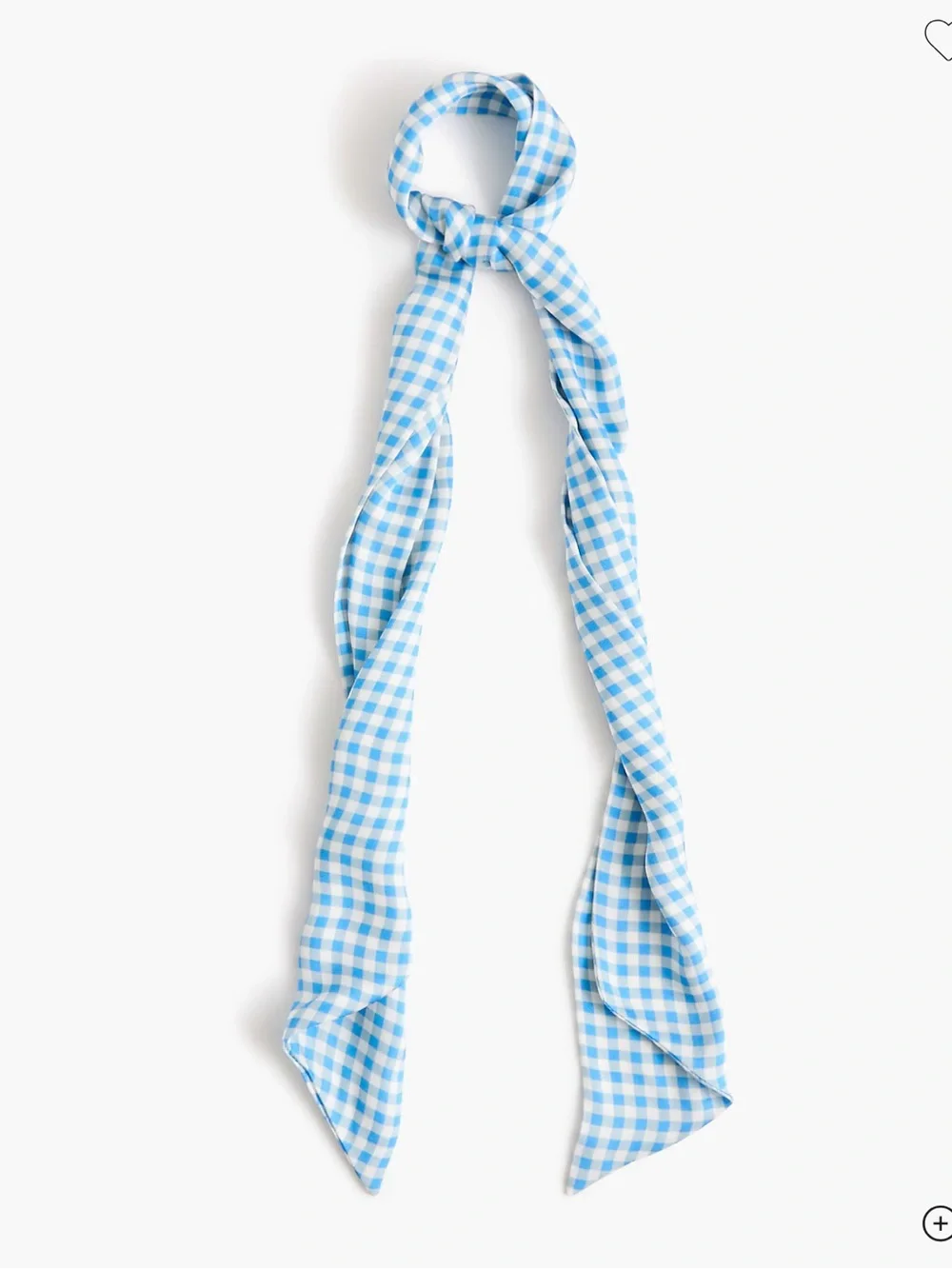J Crew Factory Silky skinny wrap scarf